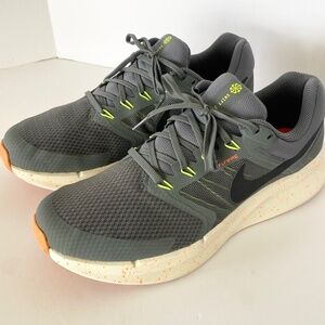 Nike Run Swift 3 Men’s Road Running Shoes Iron Gray Orange 10.5 Worn Once